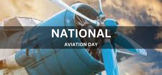 NATIONAL AVIATION DAY [राष्ट्रीय विमानन दिवस]